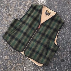Vintage Woolrich Plaid Vest